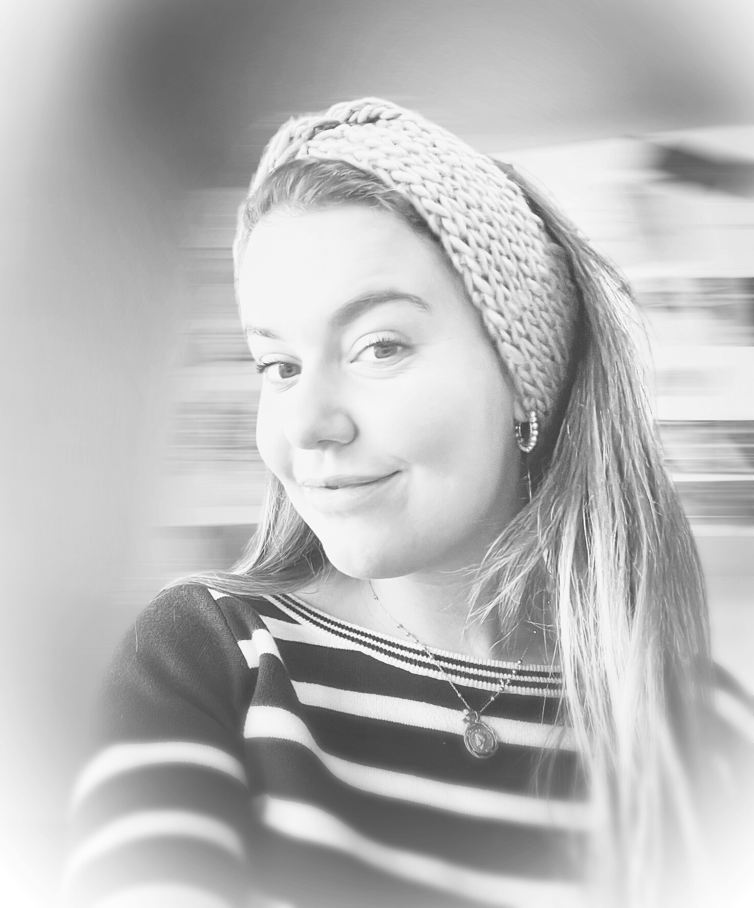 brei je hippe haarband uit 100% wol - DIY kit - Foto