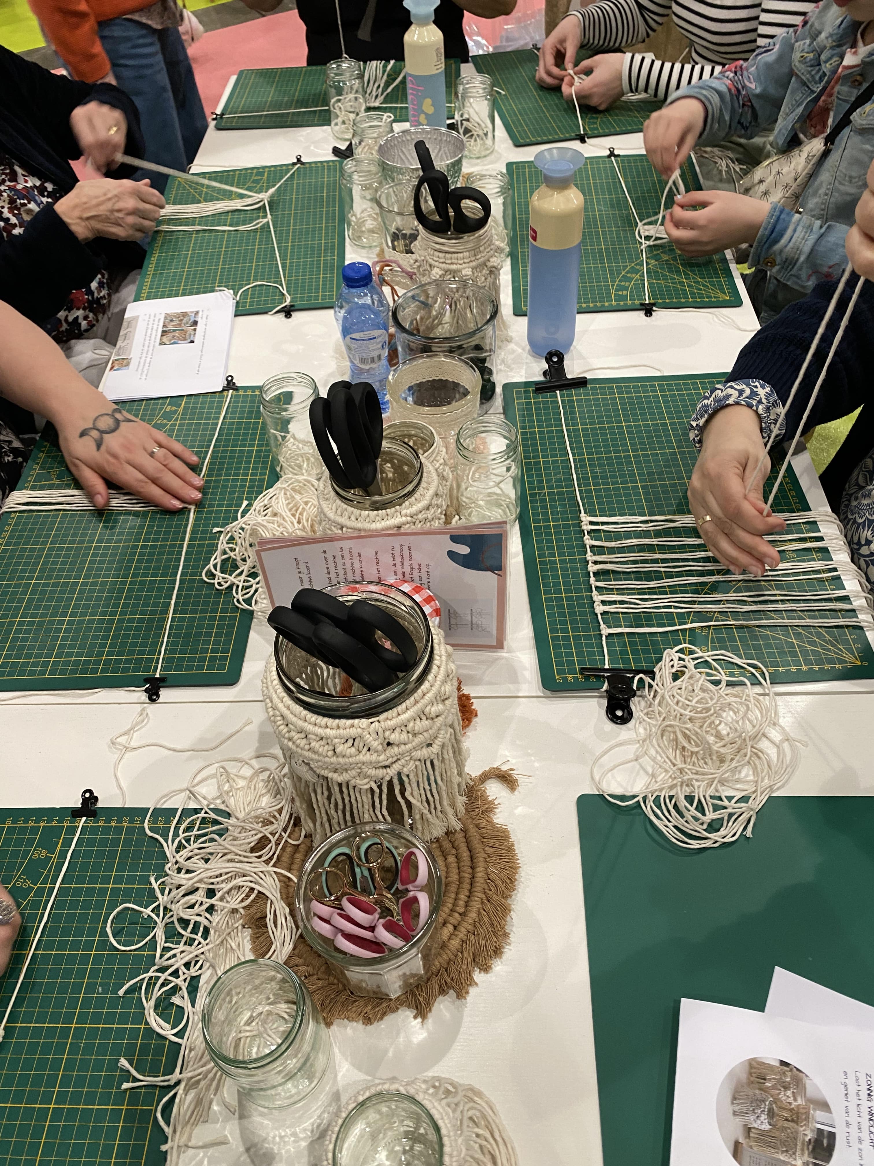 Macramé workshop Haarlem - Foto