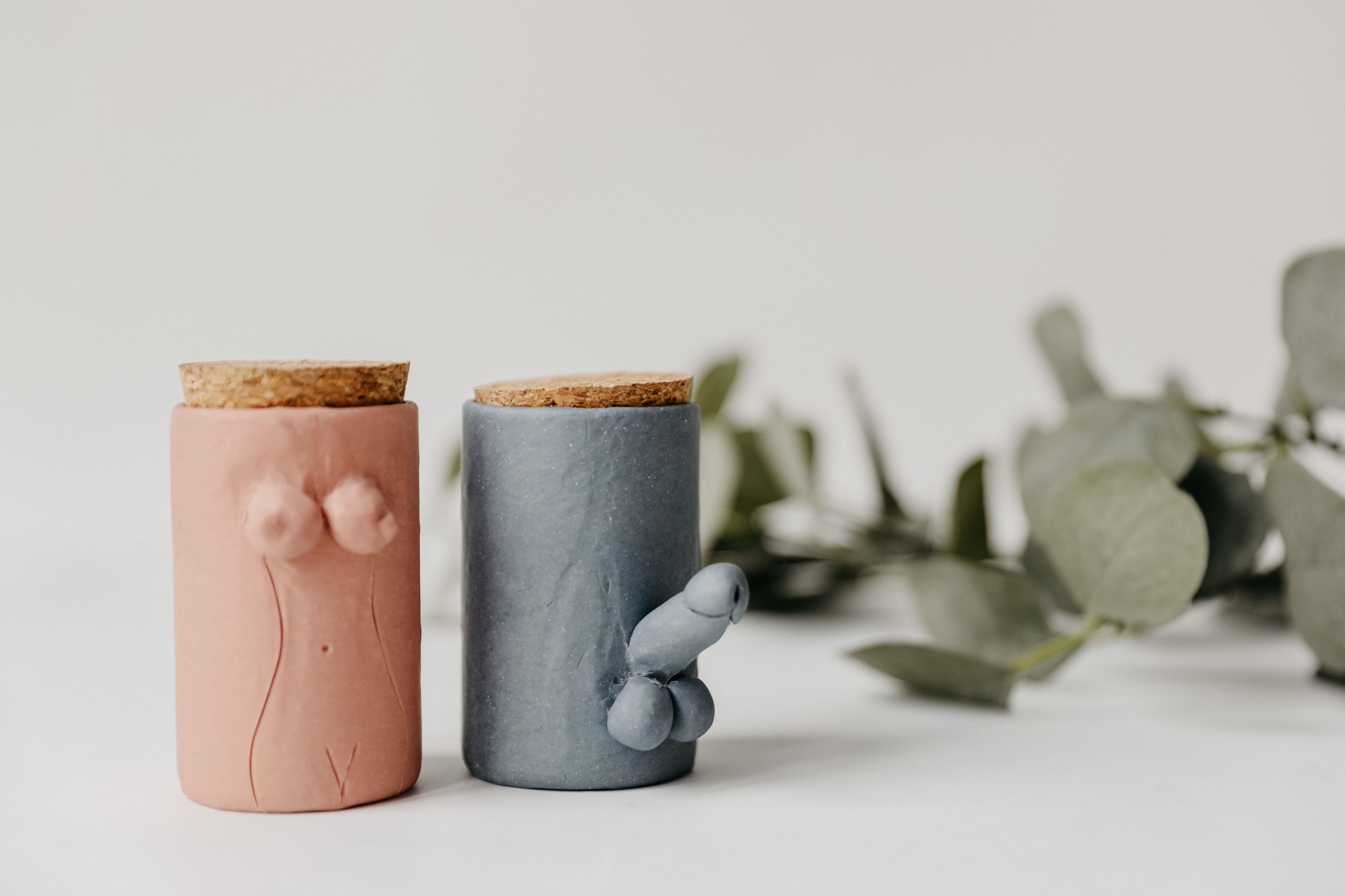 Bachelorette box 'potjes met polymeerklei'