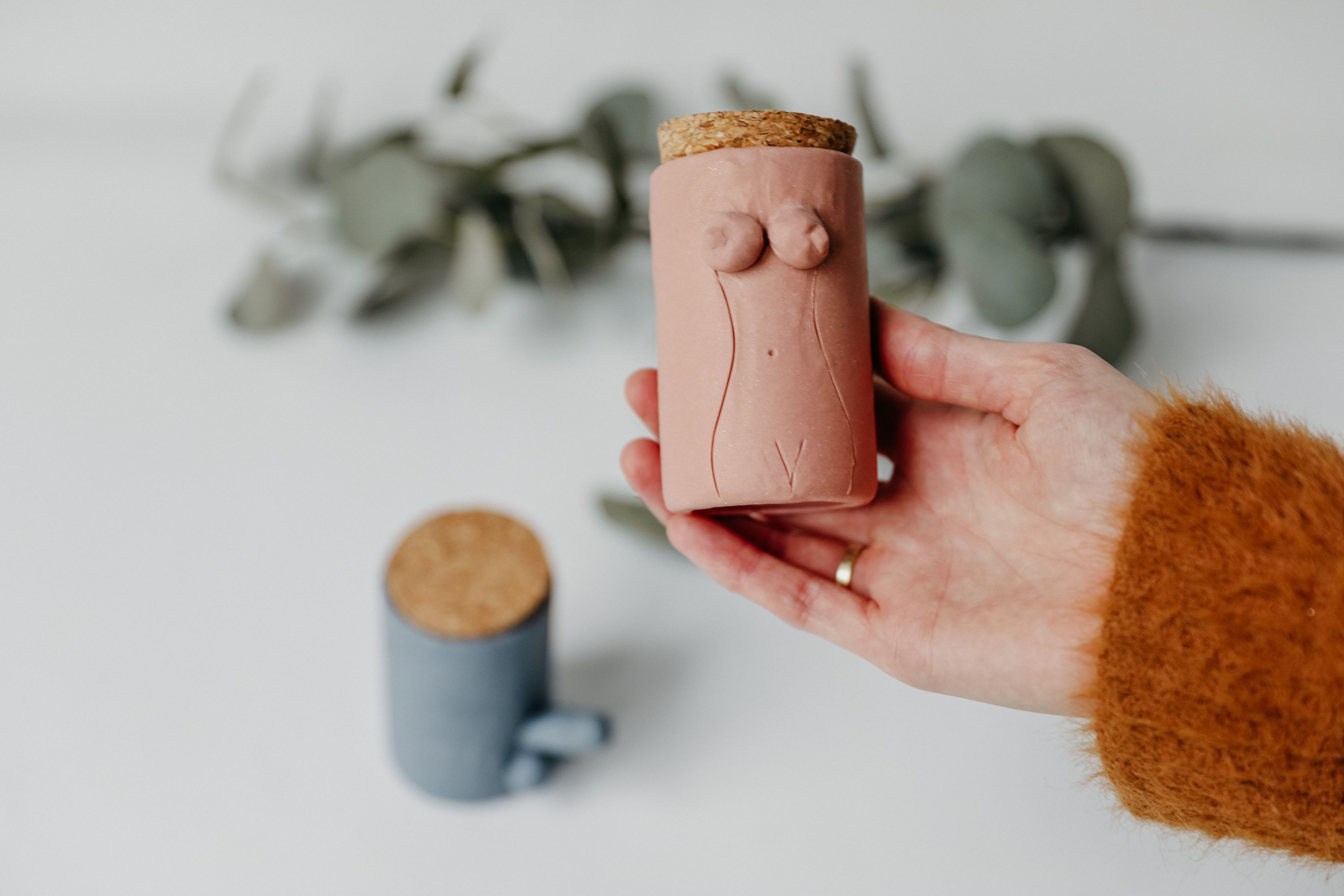 Bachelorette box 'potjes met polymeerklei' - Foto