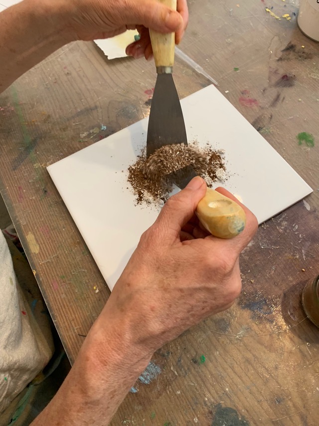 Workshop Natuurlijk Pastelkrijt maken - Foto