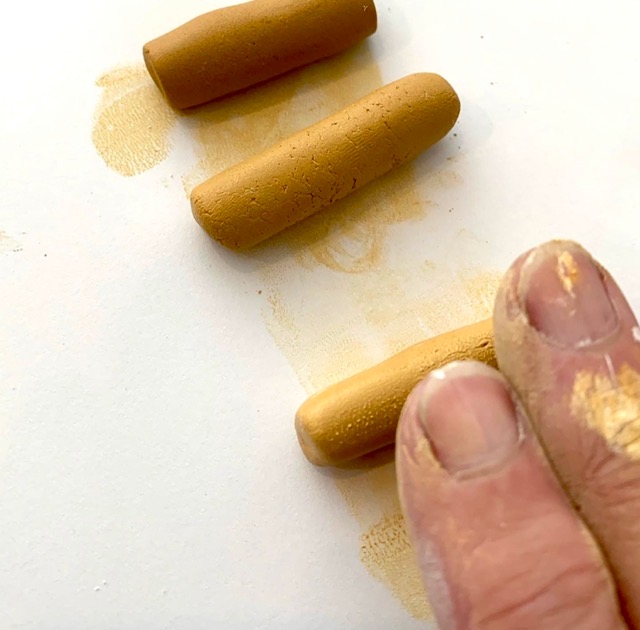 Workshop Natuurlijk Pastelkrijt maken - Foto