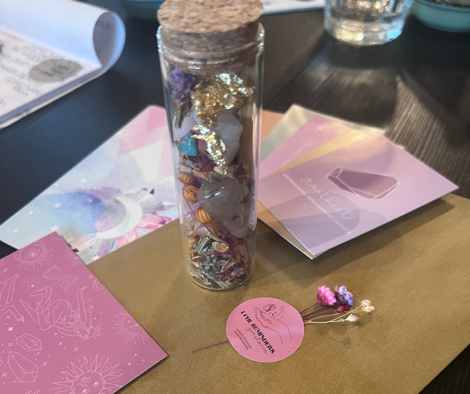 Workshop Bottle your dreams - Foto