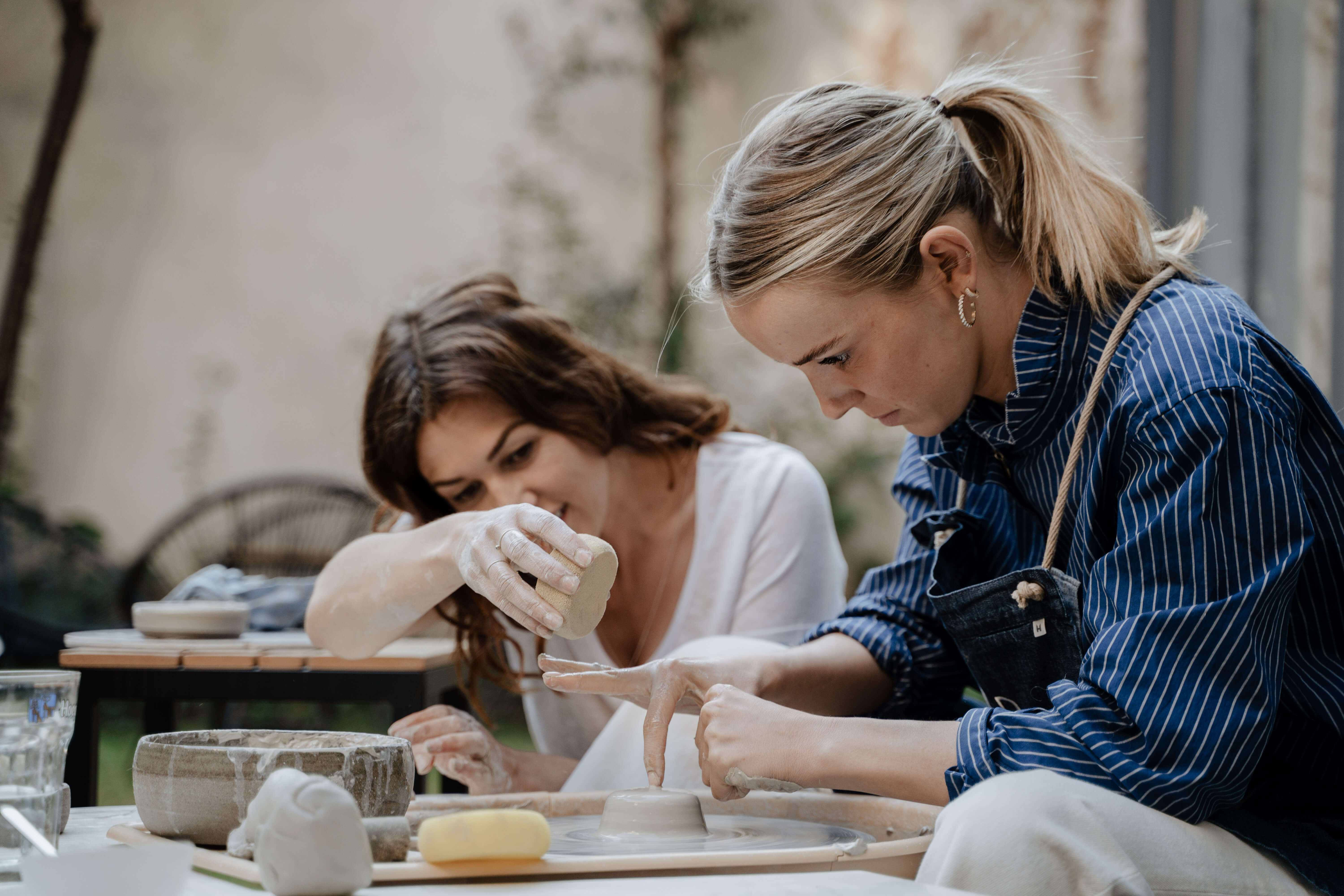 Privé workshop keramiek met je vriend(inn)en (3 à 4p) - Foto