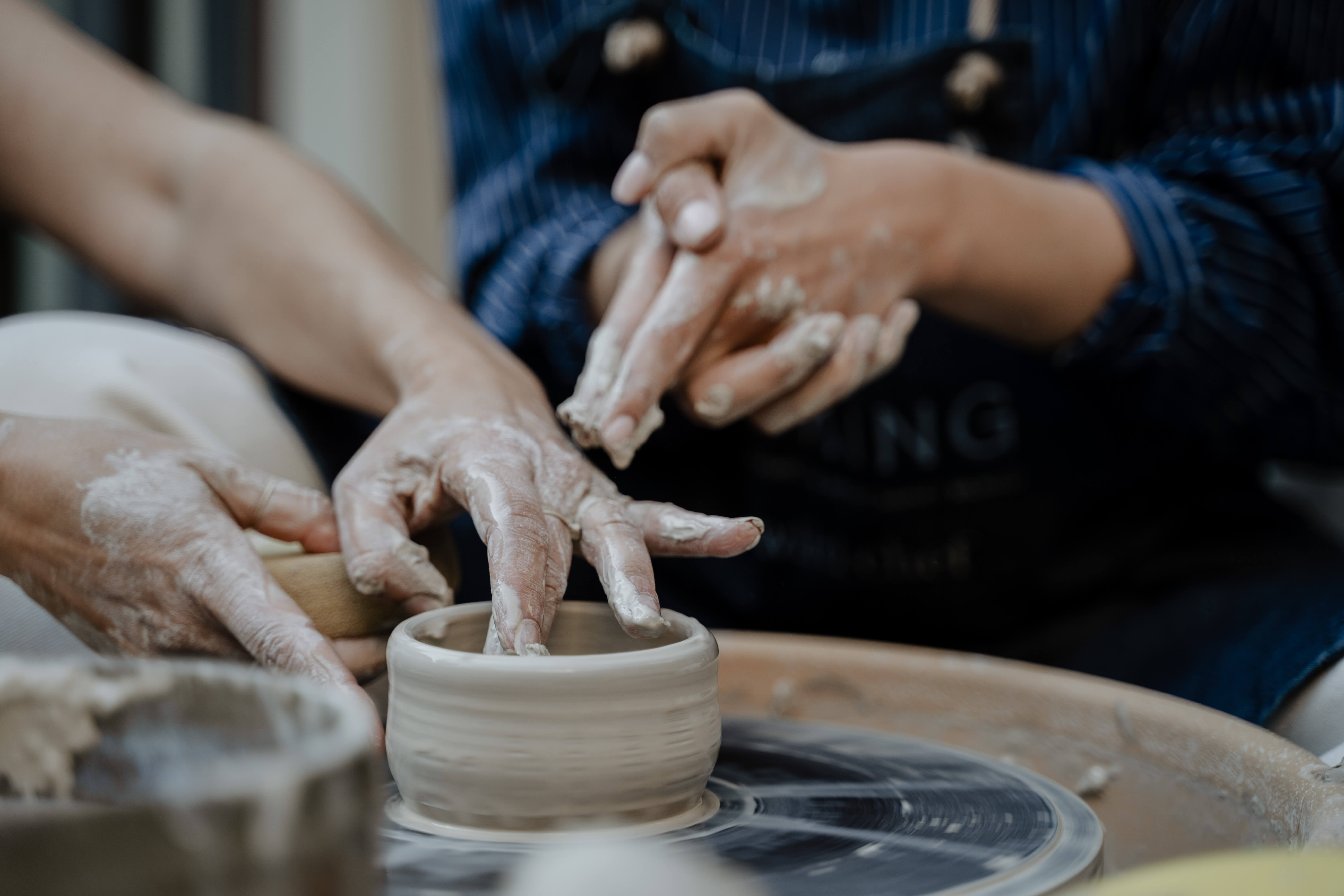 Privé workshop keramiek met je vriend(inn)en (3 à 4p) - Foto