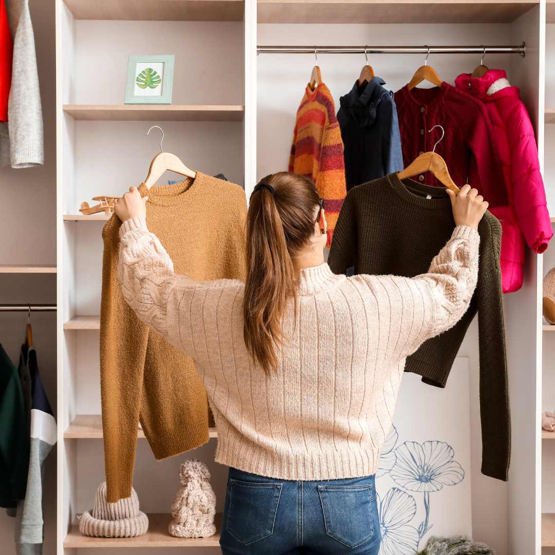 Van een volle naar een smaakvolle, duurzame kleerkast. - Foto