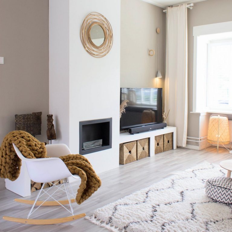 Woondeken XXL uit geverfde Merinowol - DIY kit