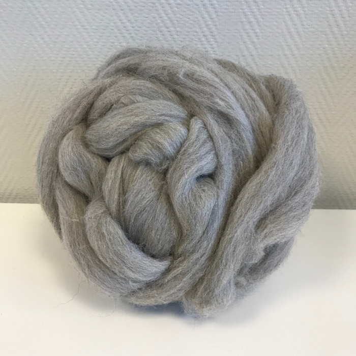 Woondeken standaard uit naturel Merinowol - DIY kit - Foto