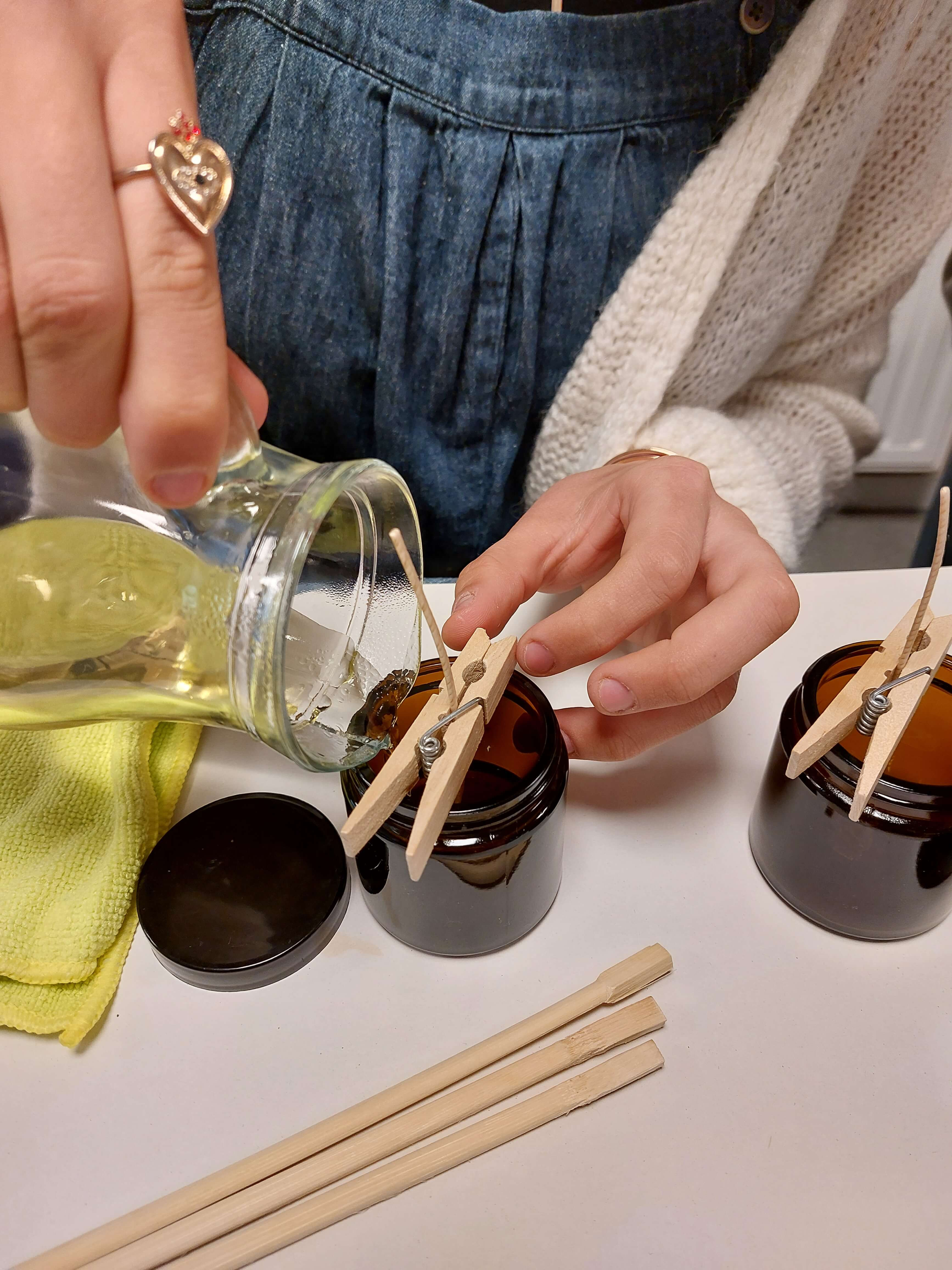Geurkaarsen maken - groepsworkshop - Foto