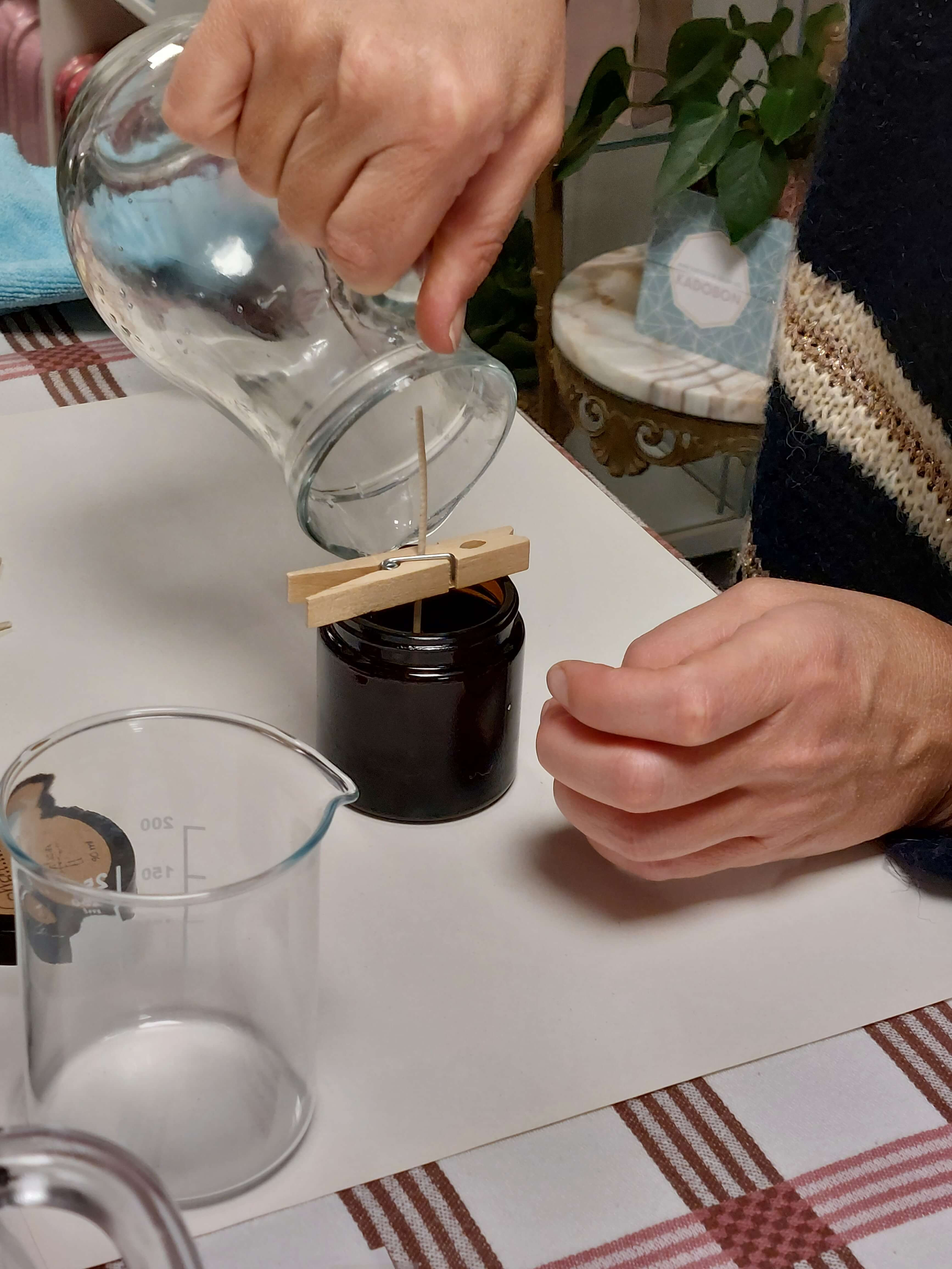 Geurkaarsen maken - groepsworkshop - Foto