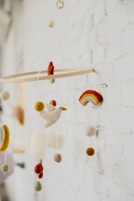 Workshop Box vilten Babymobiel maken
