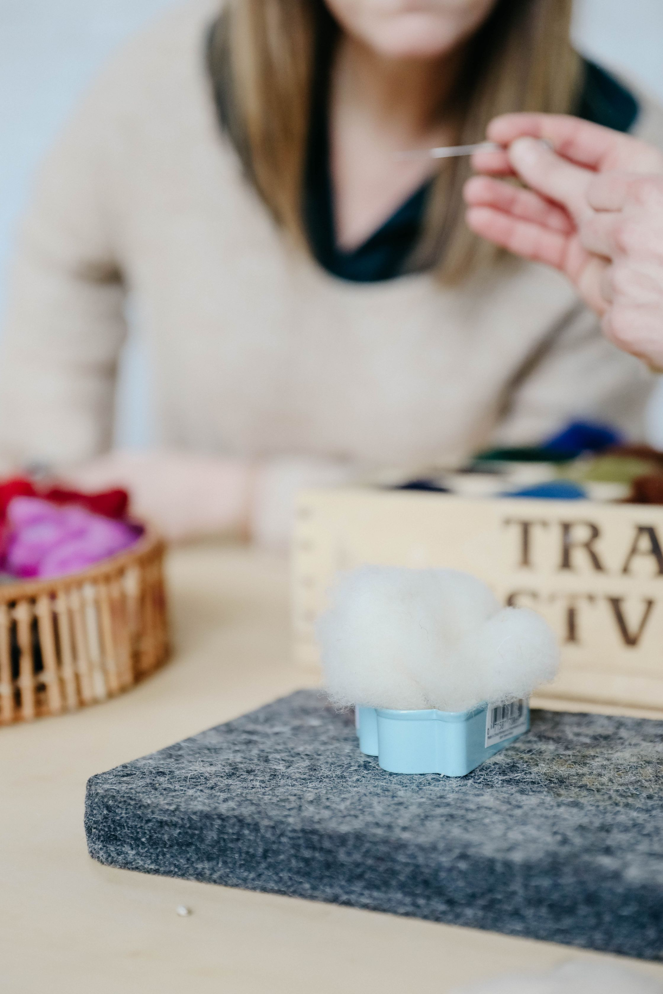 Workshop Box vilten Babymobiel maken - Foto