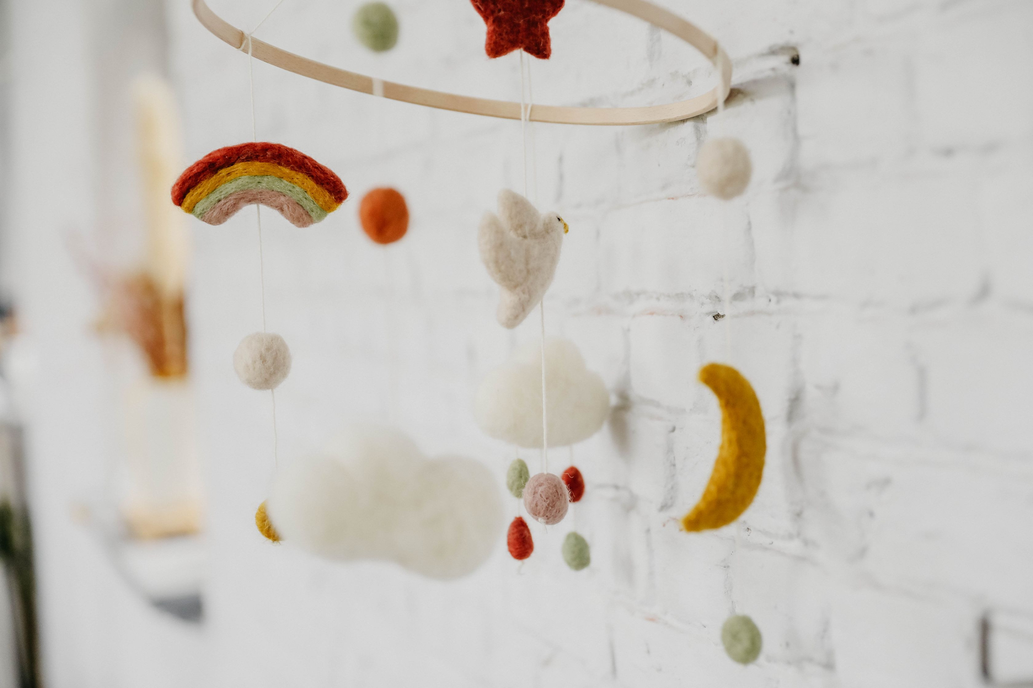 DIY pakket Vilten babymobiel - Foto