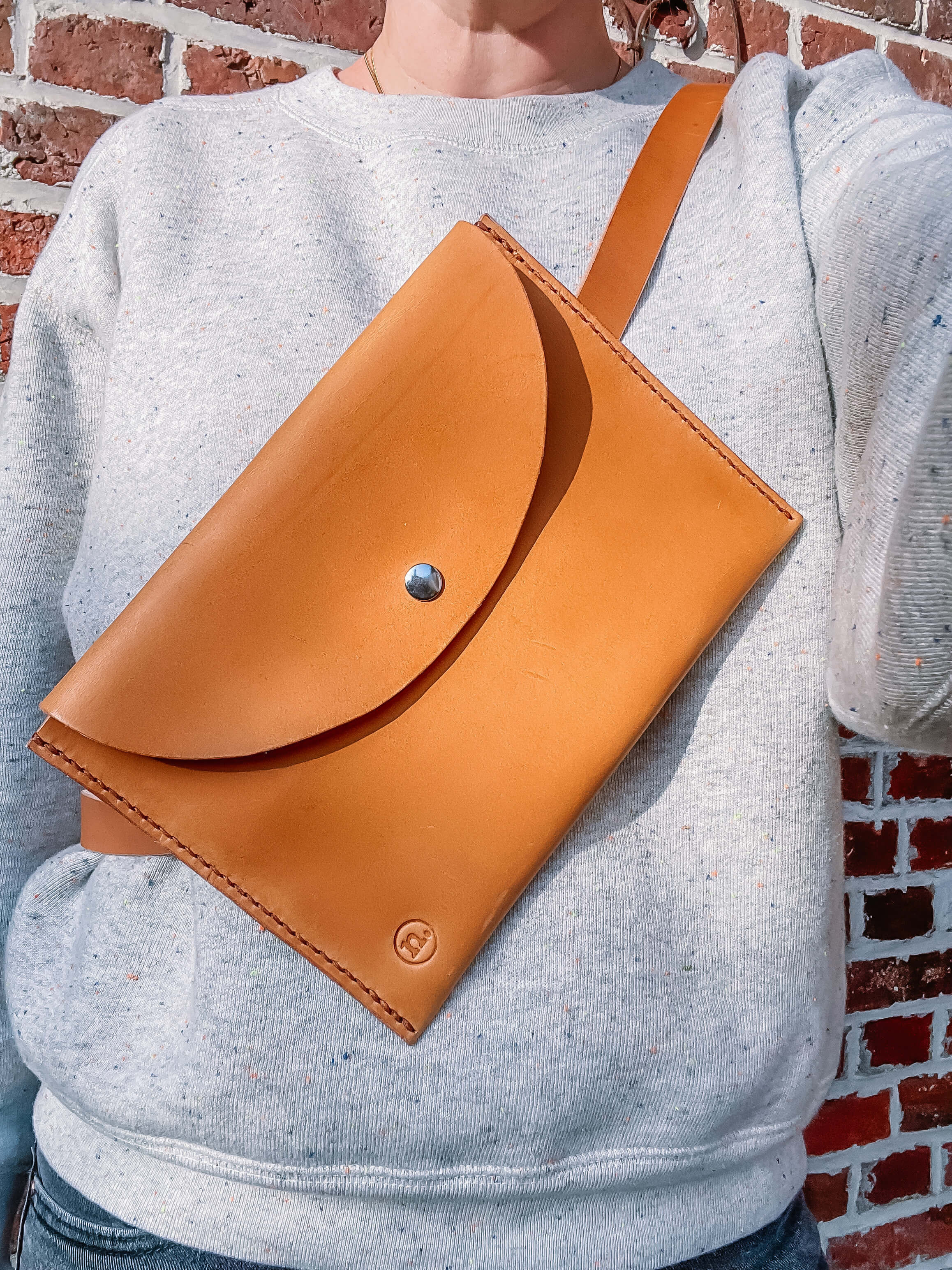 Workshop Lederen heuptas / schoudertas - Foto