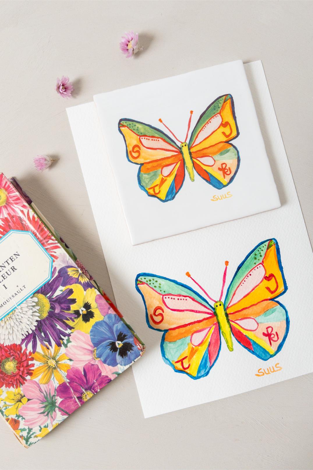 Workshop 'Maak je eigen aquarel tegeltje'