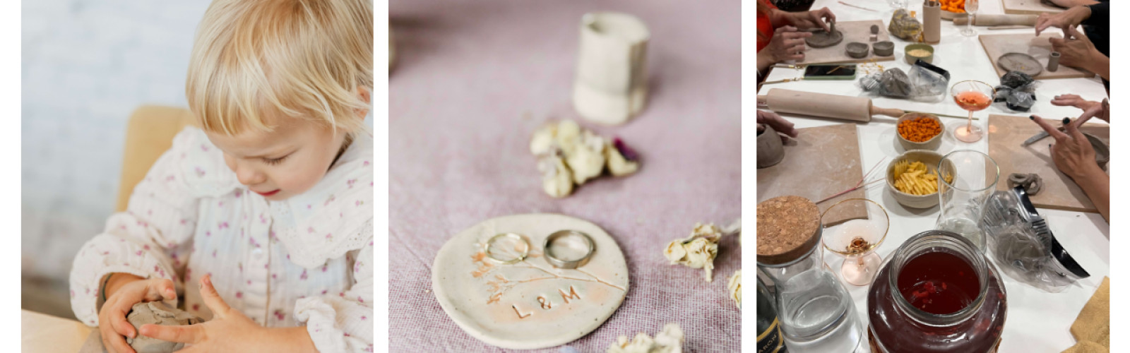 Pottenbakken workshops/keramiek voor kinderen, tieners, volwassenen in België