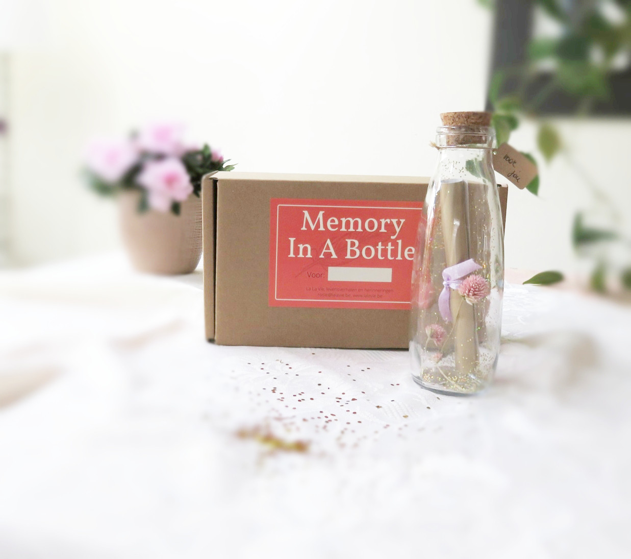 DIY pakket 'Memory In A Bottle' - Foto