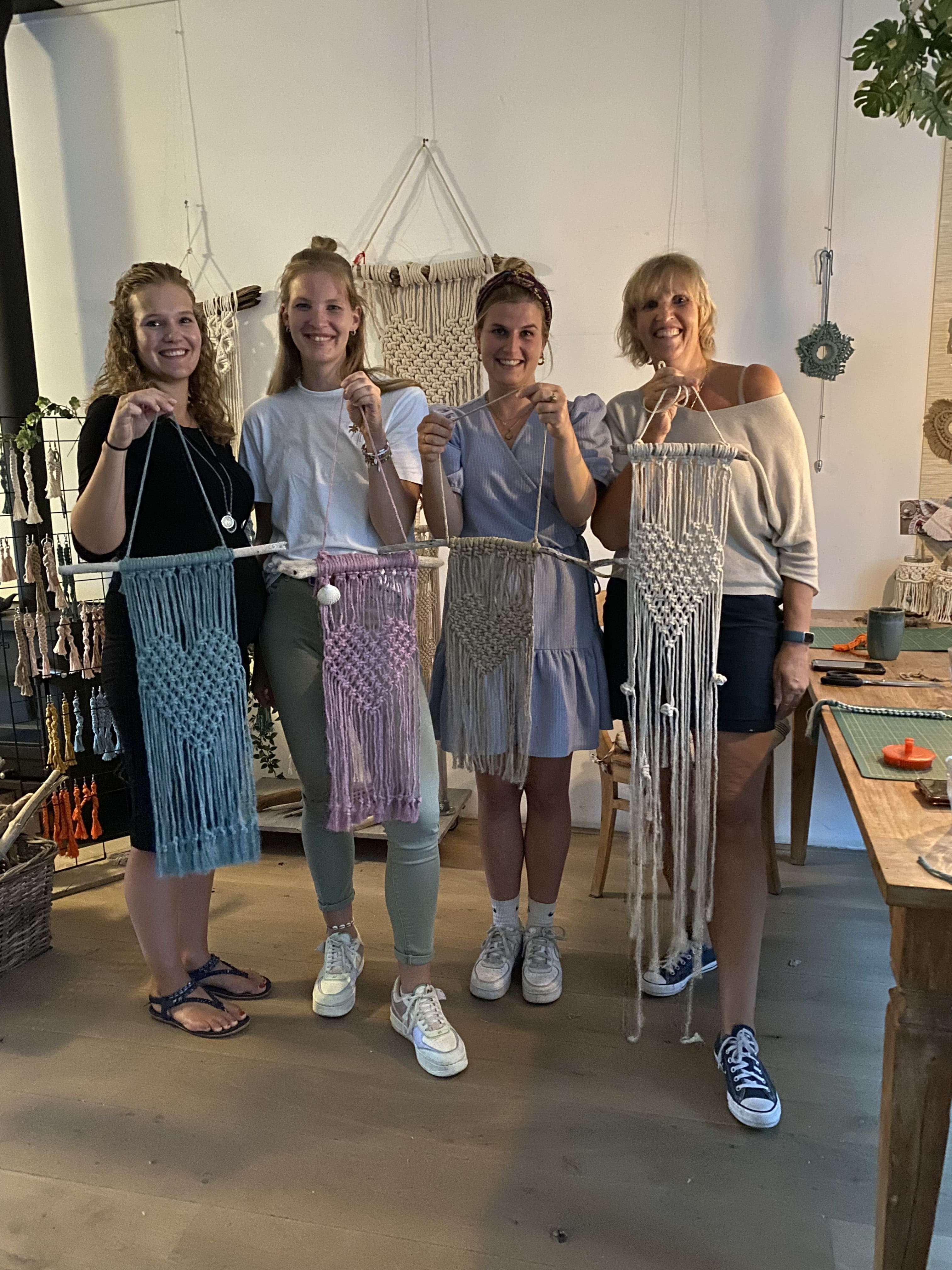 Macramé workshop Haarlem - Foto