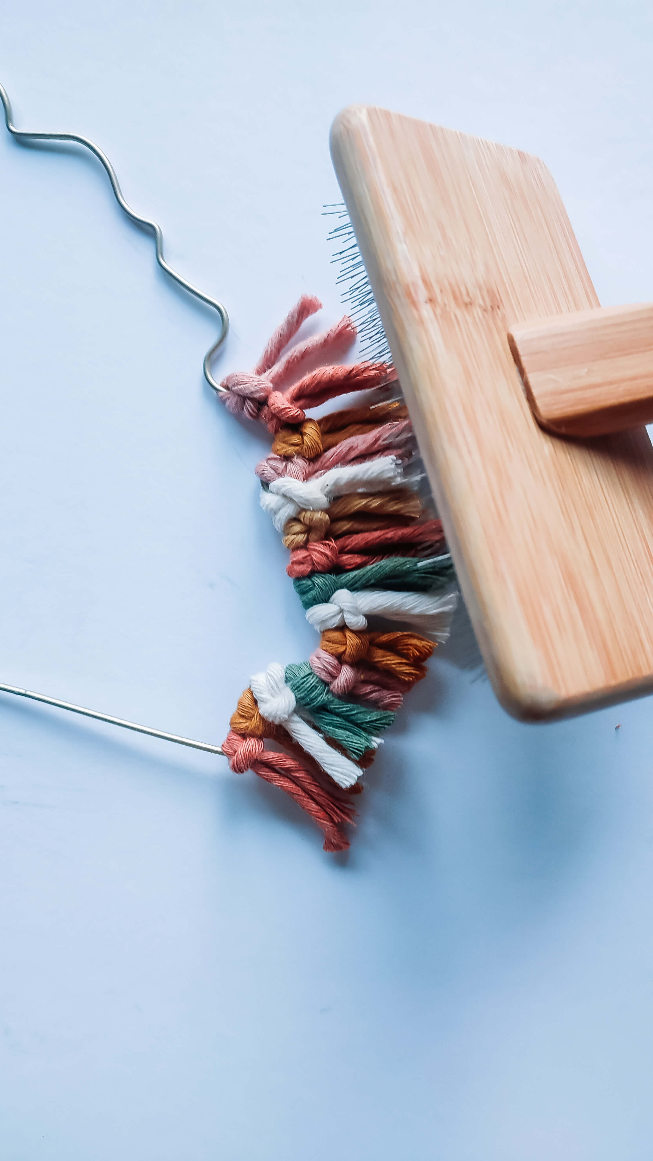 Knopen met glitterkracht – Macramé Unicorn voor kids 🦄 - Foto