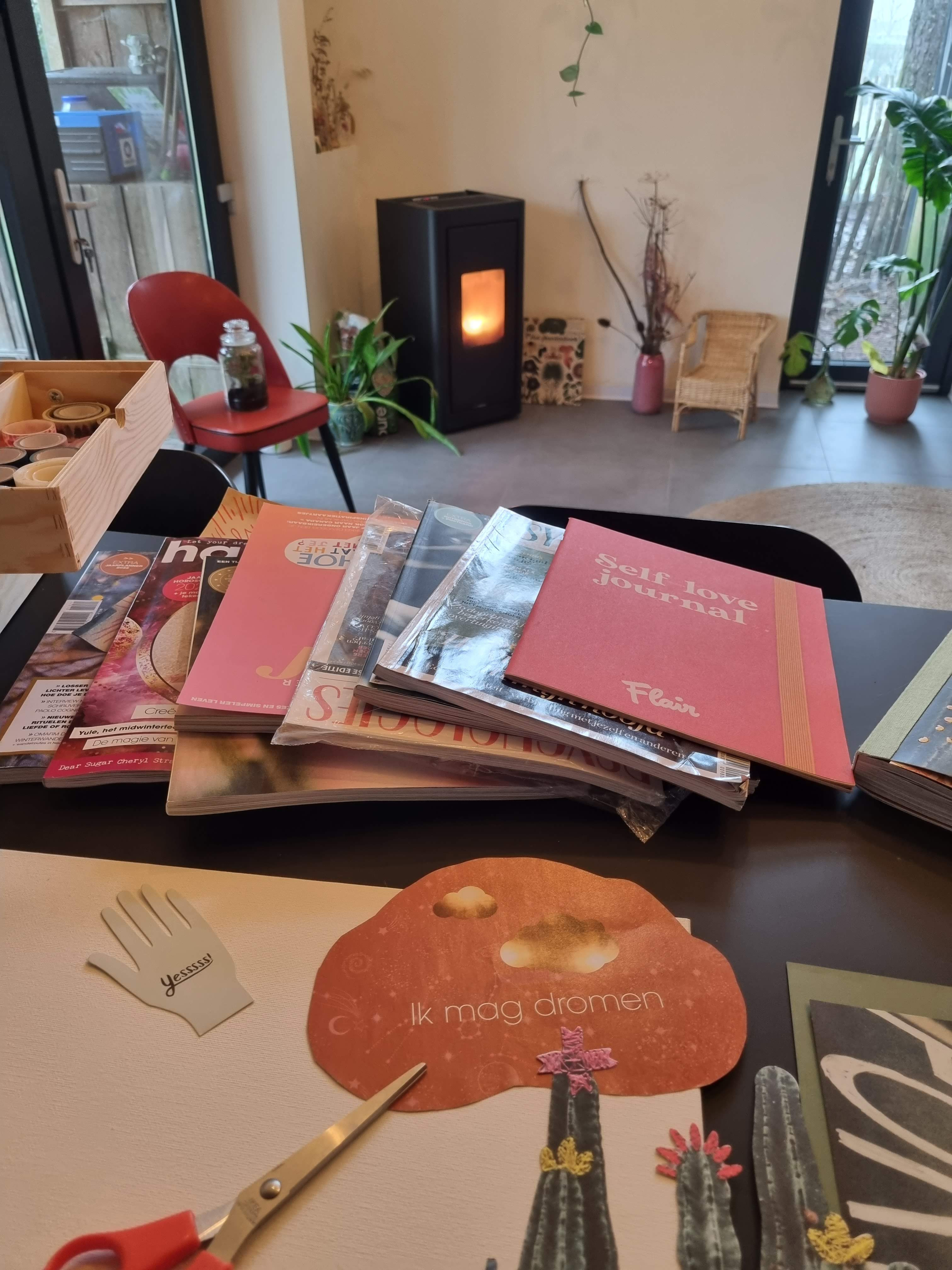 Workshop dreambord - Visionbord - Foto