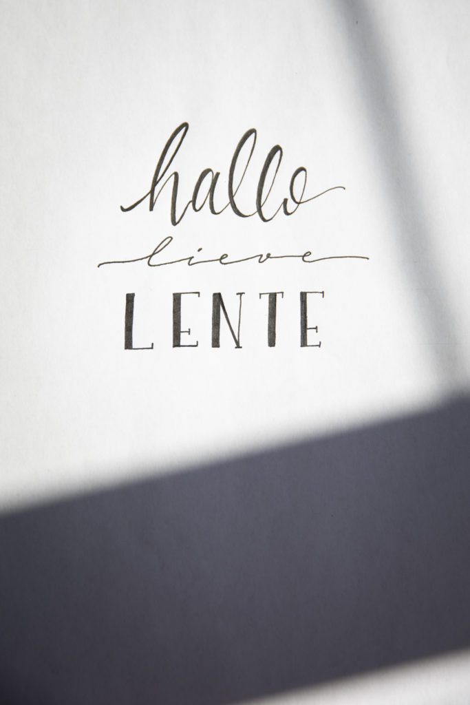 Workshop Handletteren - Foto