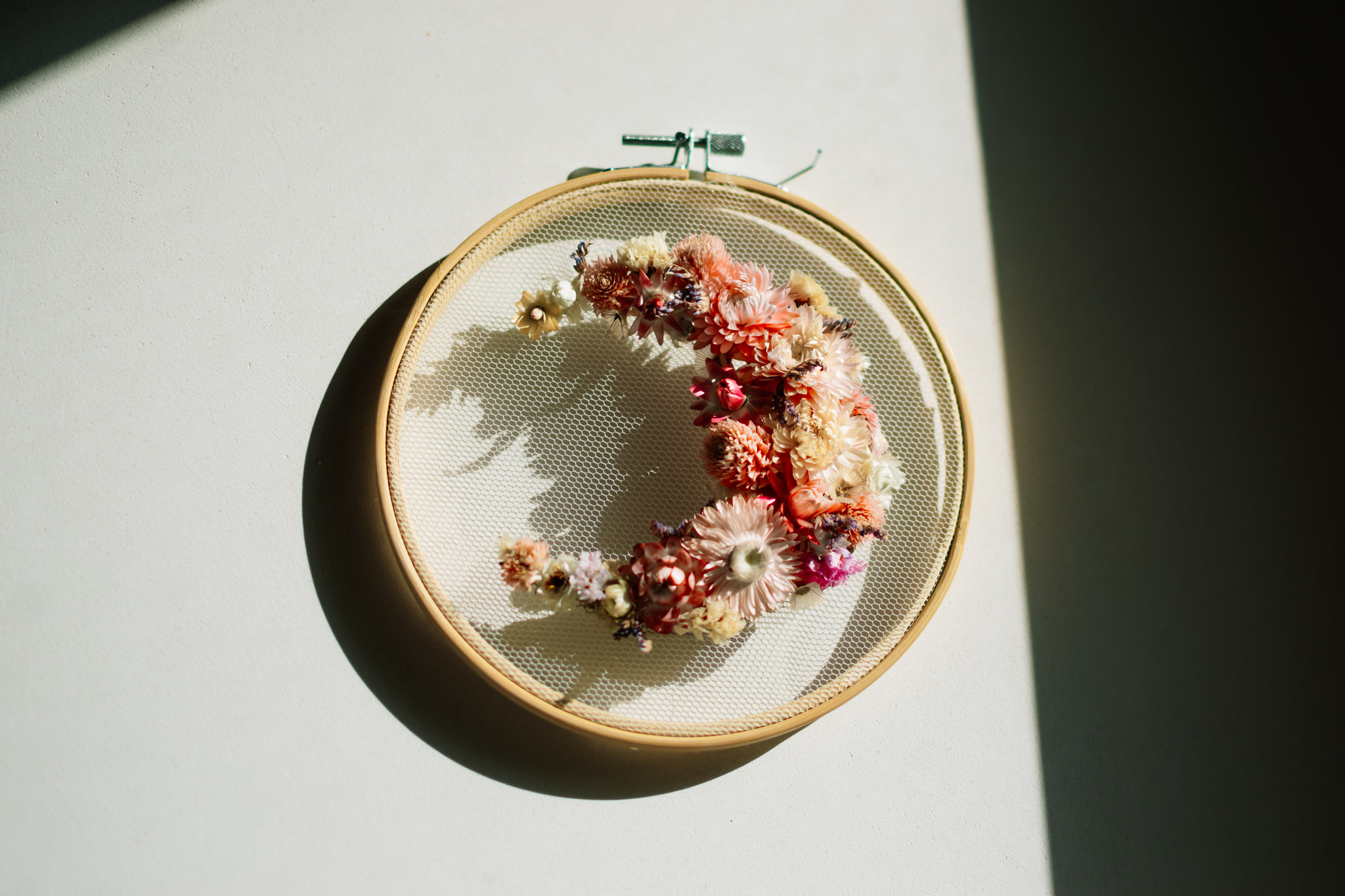 Dry Flower Embroidery Hoop 🌸 Workshop Box