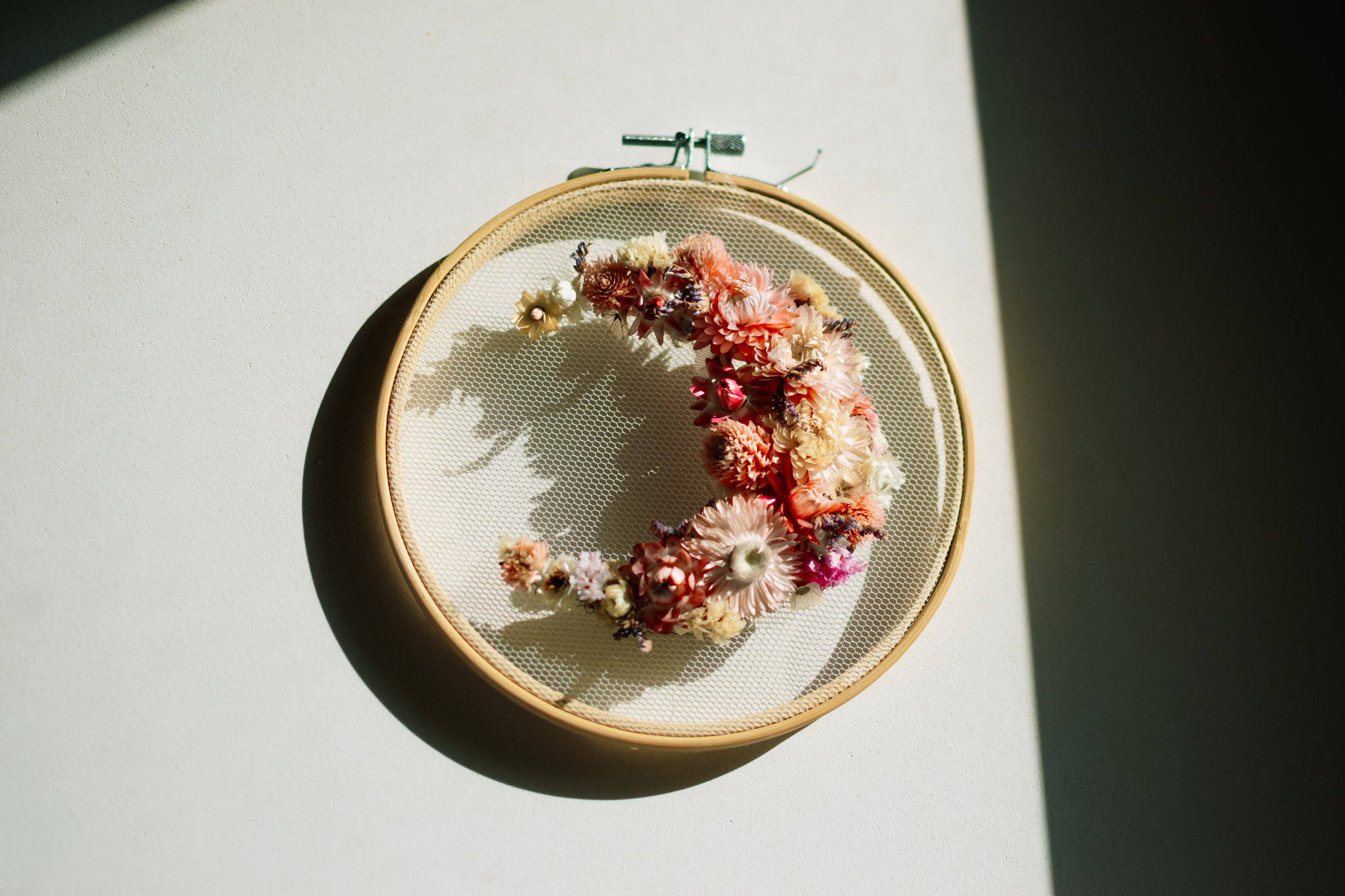 Dry Flower Embroidery Hoop 🌸 Workshop Box - Foto