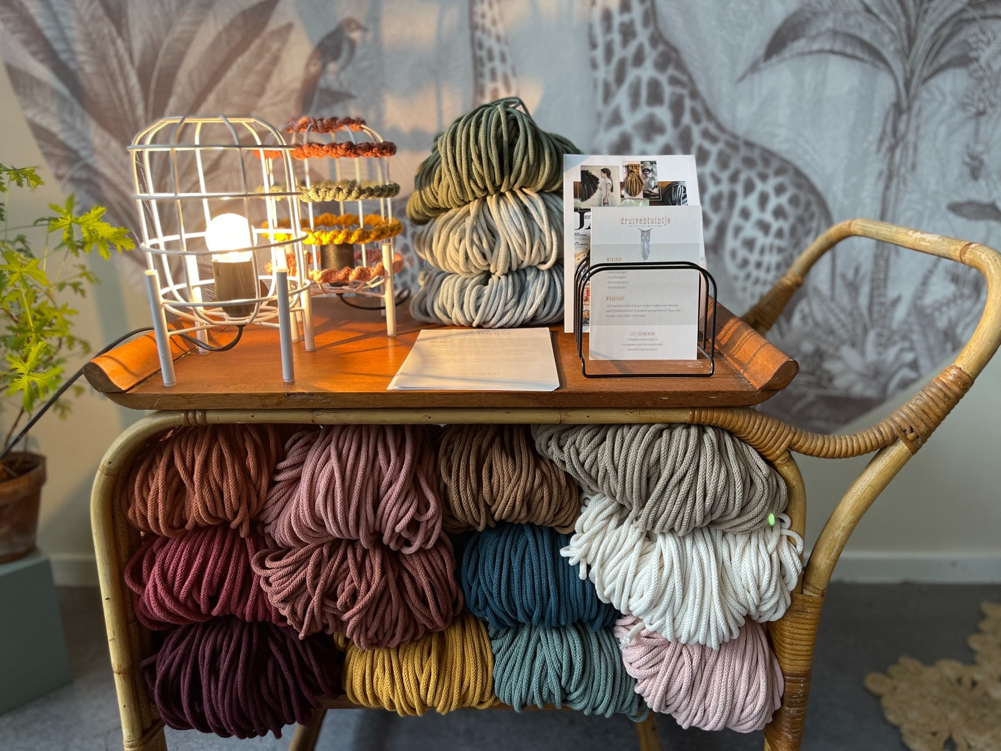 Workshop Macrame Lamp - Foto