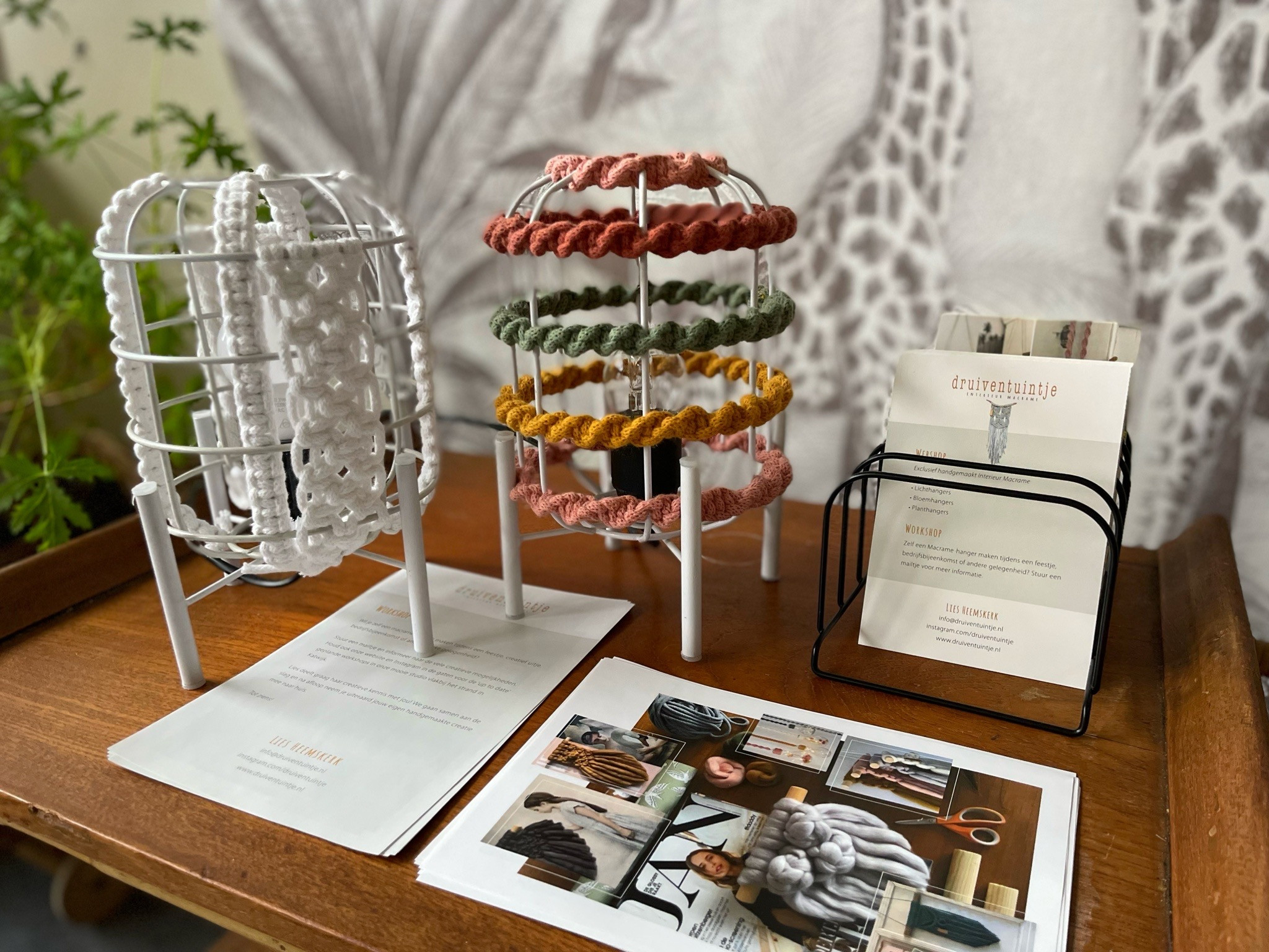 Workshop Macrame Lamp - Foto