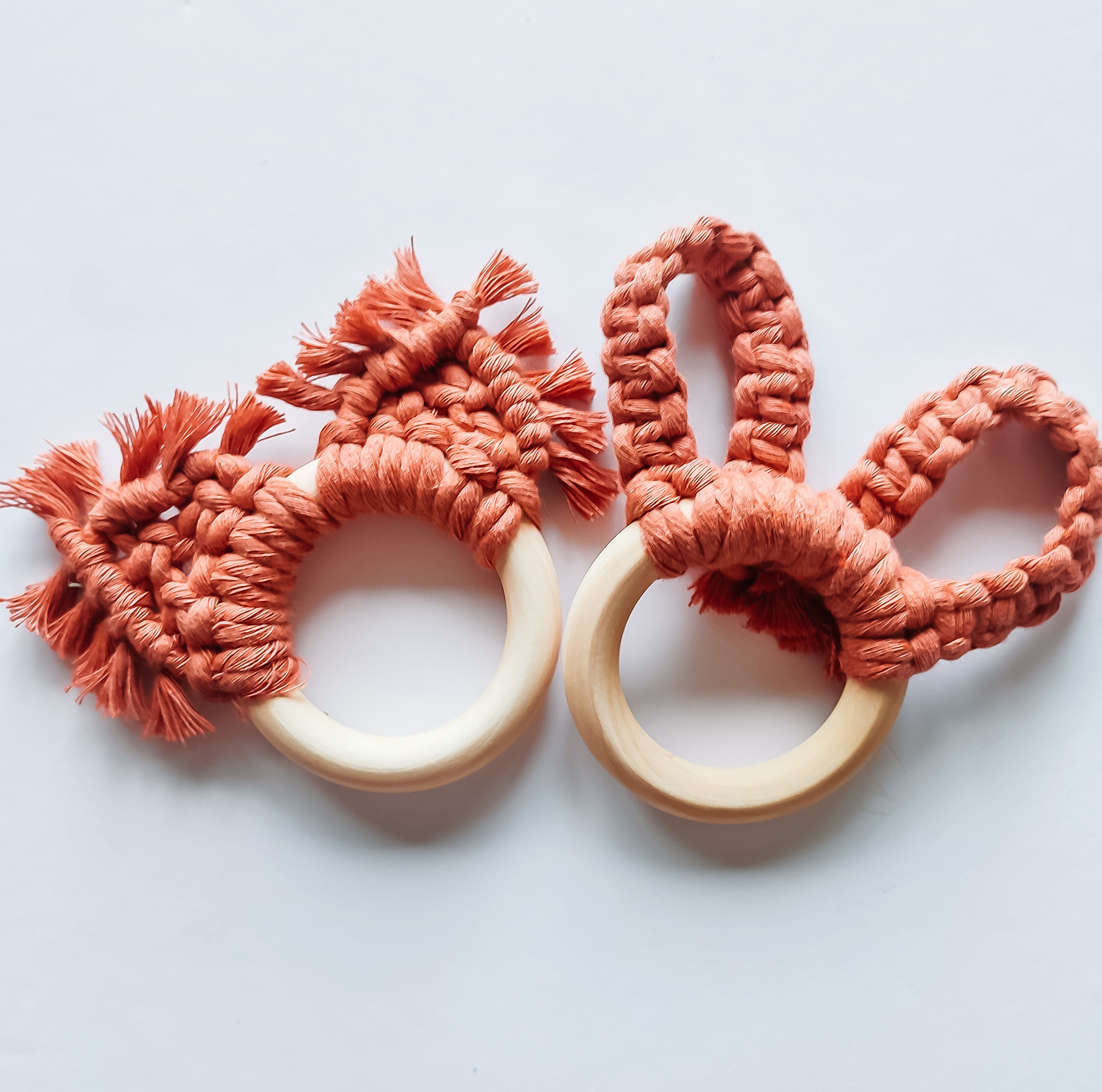 Babyshower workshop: Knoop je Schattige Grijpringenduo 🐰🦊 - Foto