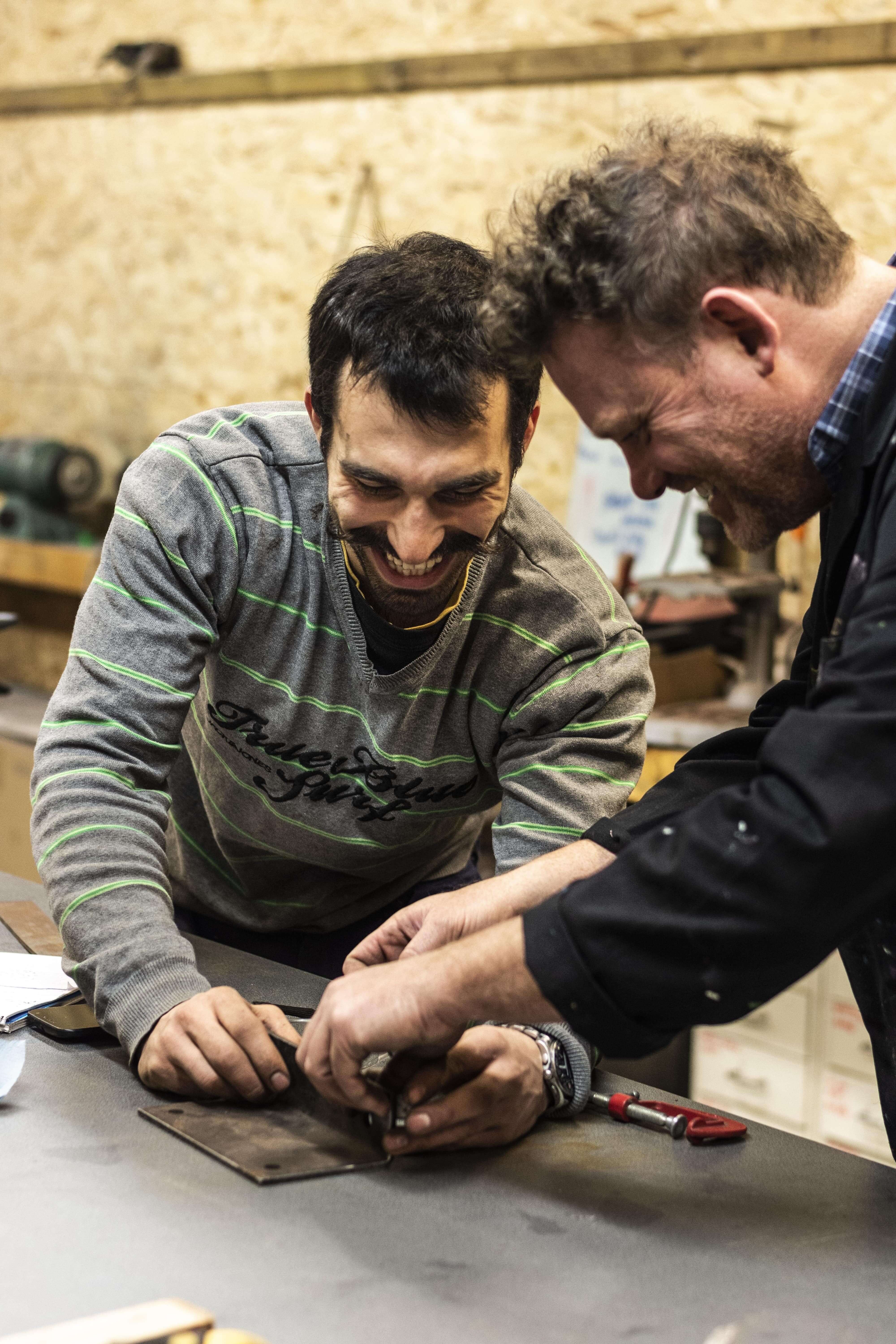 Workshop Mes Slijpen - Foto