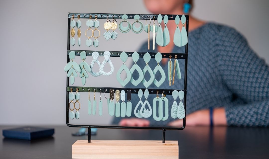 Oorbellen maken met polymeerklei (privé / groepsworkshop)
