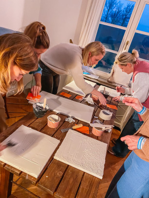 Workshop Textured Art - op aanvraag