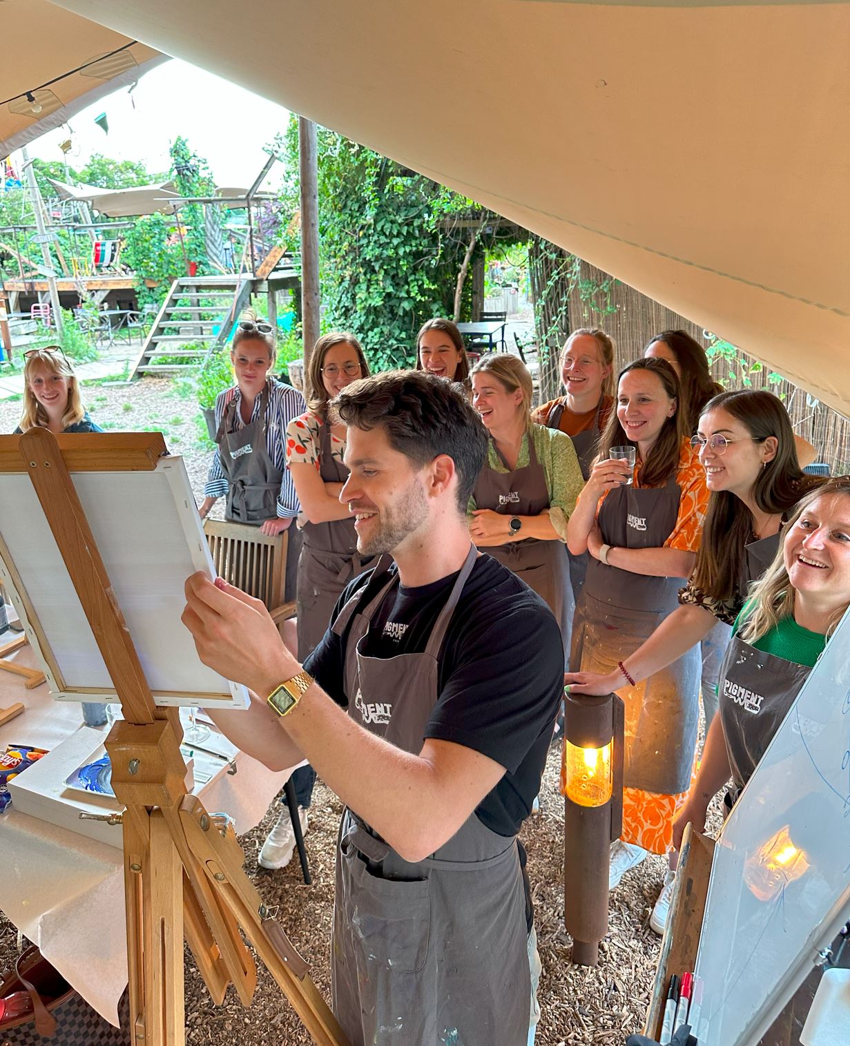 Paint&Sip Workshop 🎨🍷