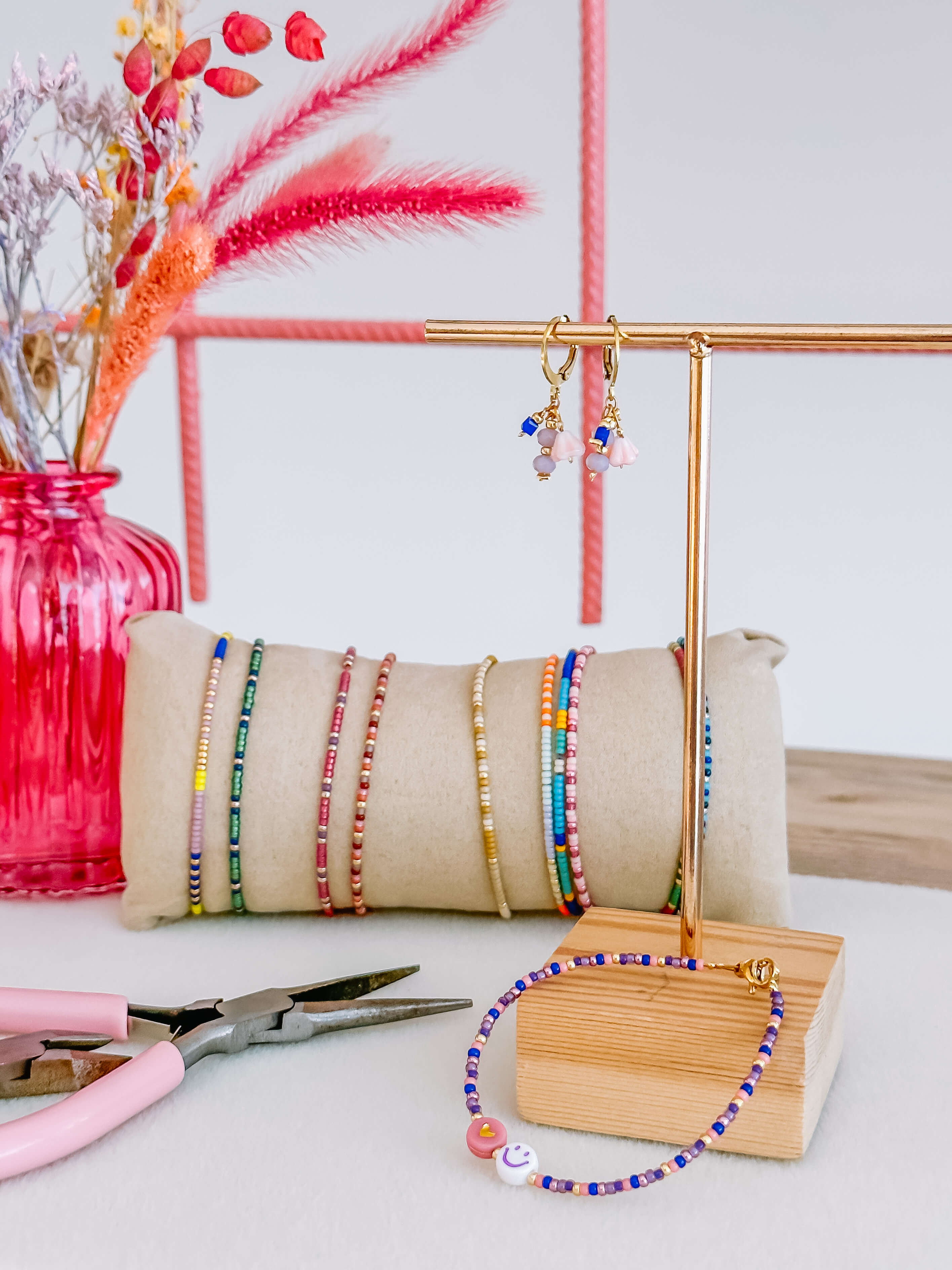 Workshop Box oorbellen en armbandjes maken birthday party