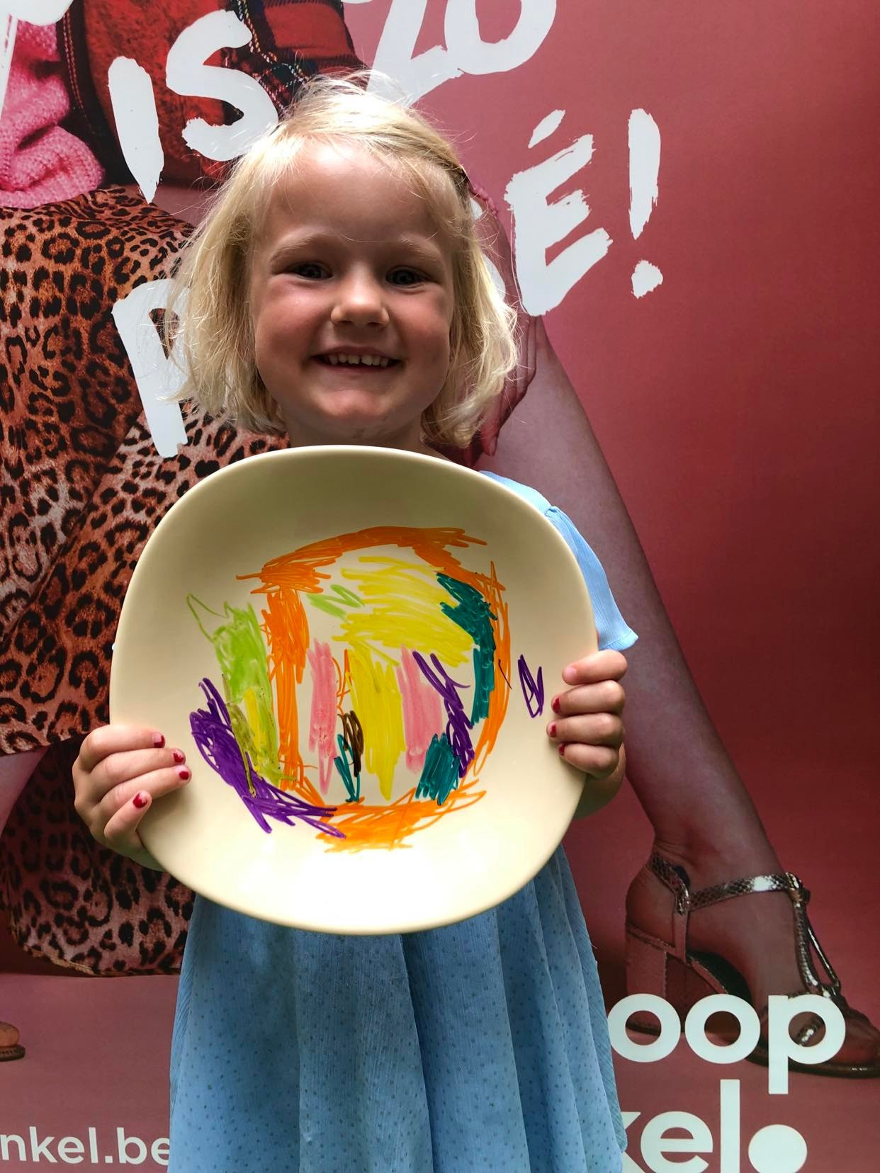 Workshop Servies inkleuren - Foto