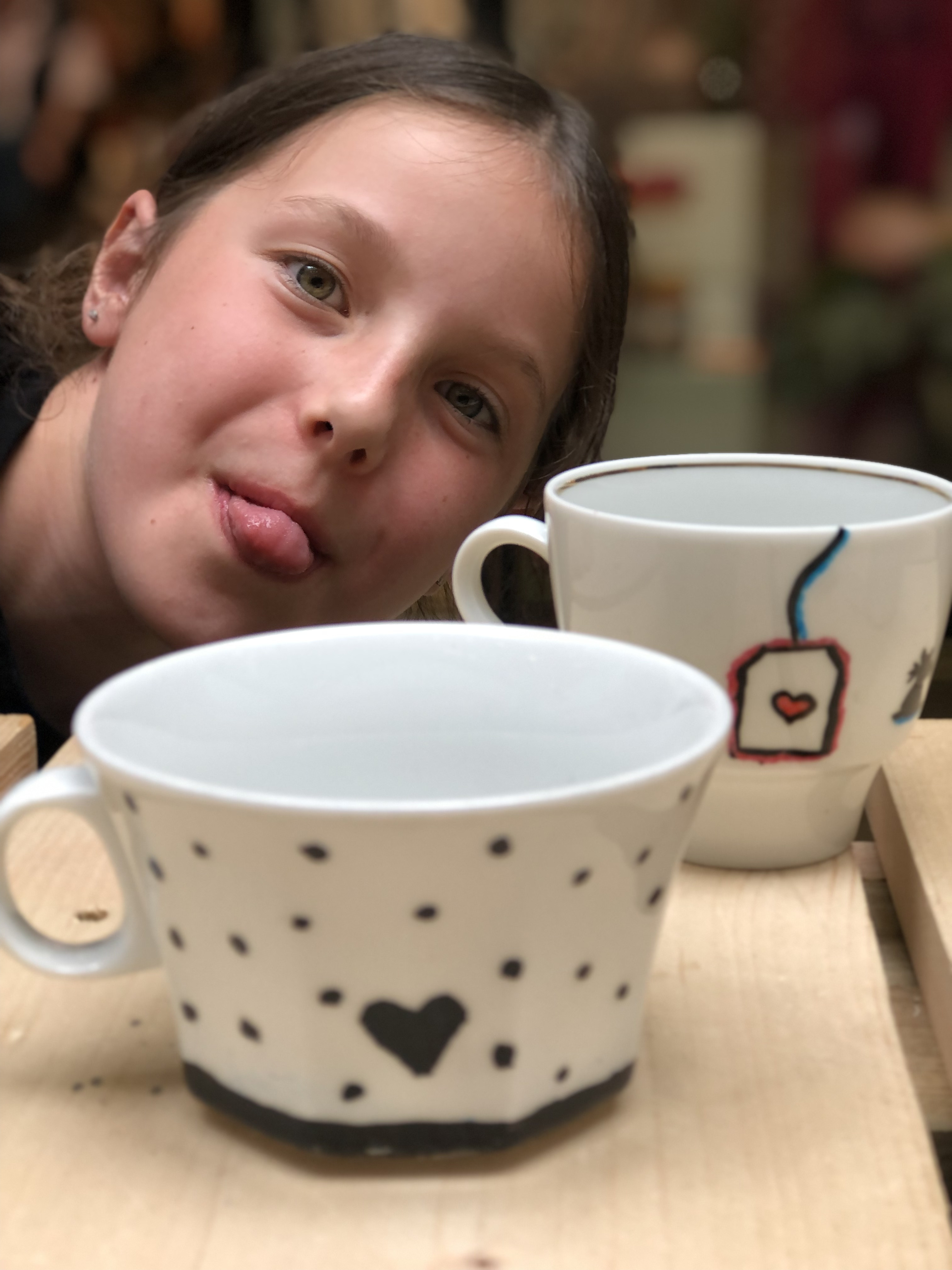 Workshop Servies inkleuren - Foto