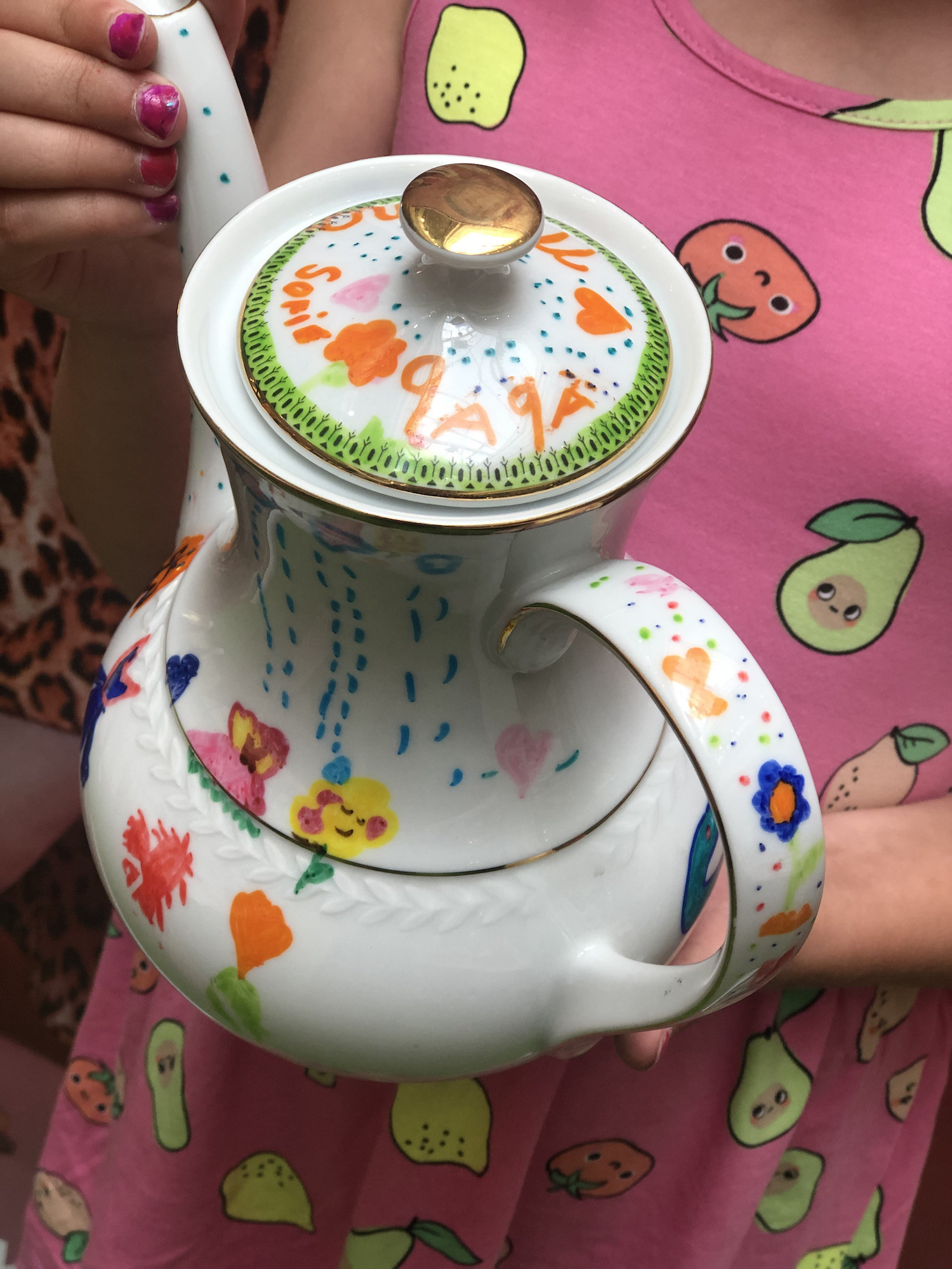 Workshop Servies inkleuren - Foto