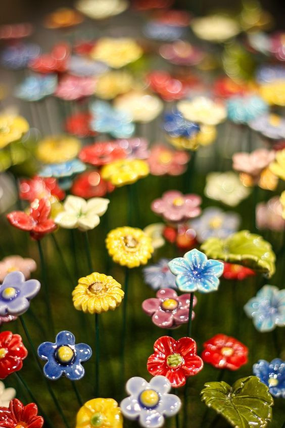 Workshop tuindecoratie uit klei - Foto