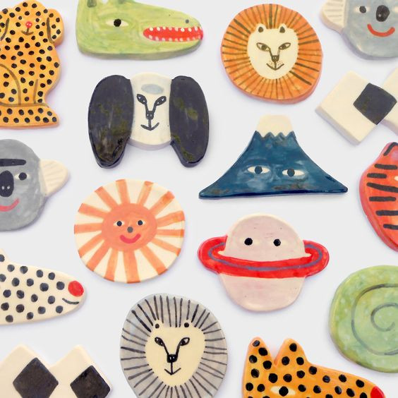 Workshop pins en magneten - Foto