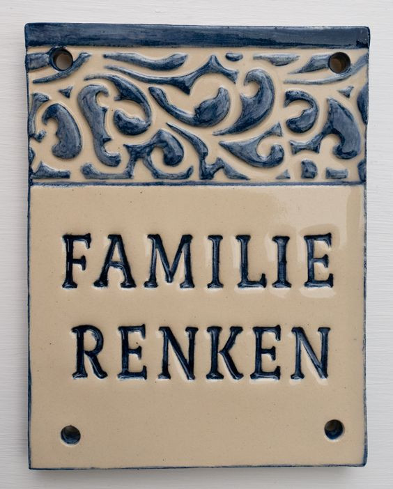 Workshop Huisnummers uit keramiek - Foto