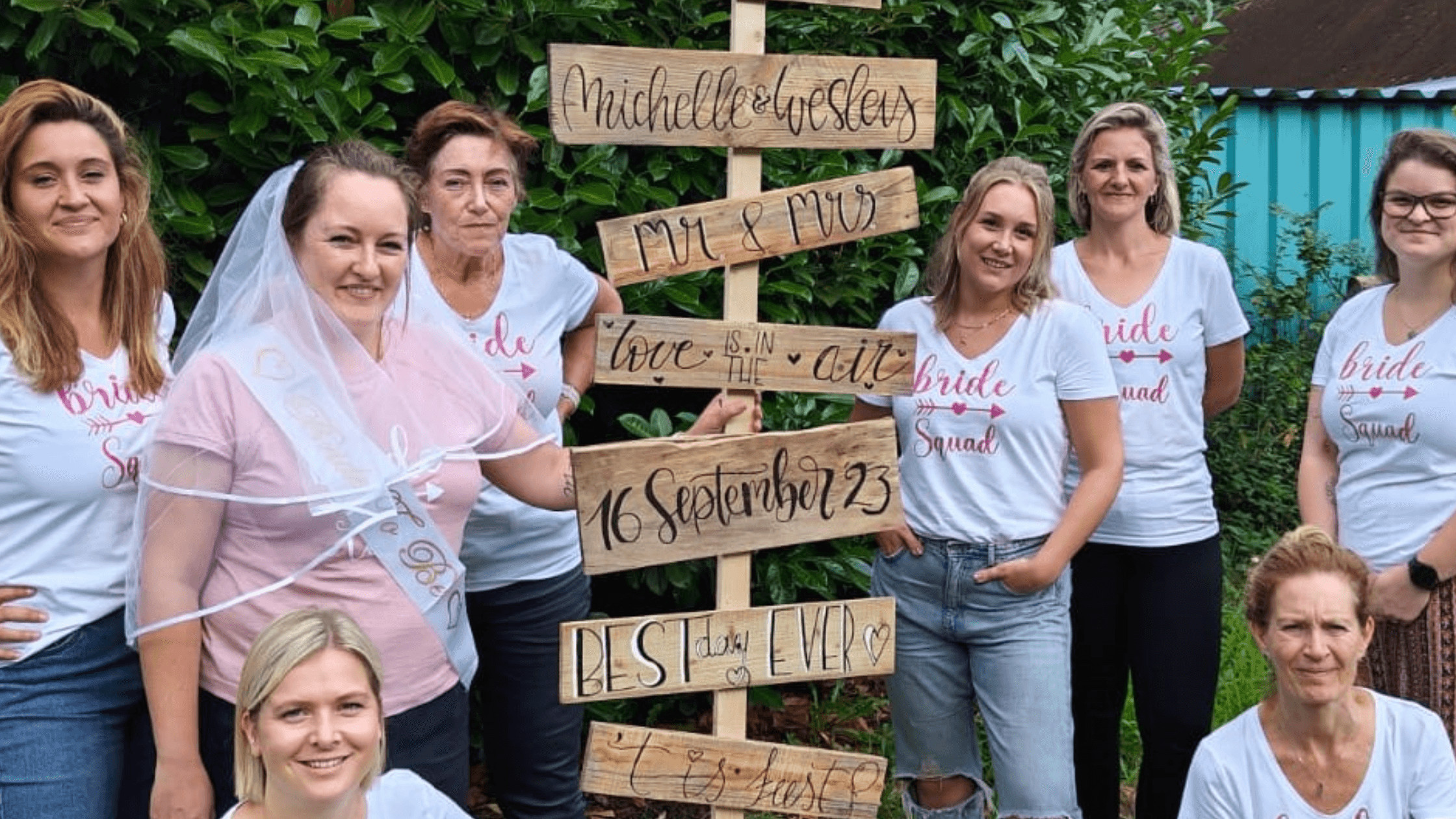 Bacheloretteparty Handletteren - Foto