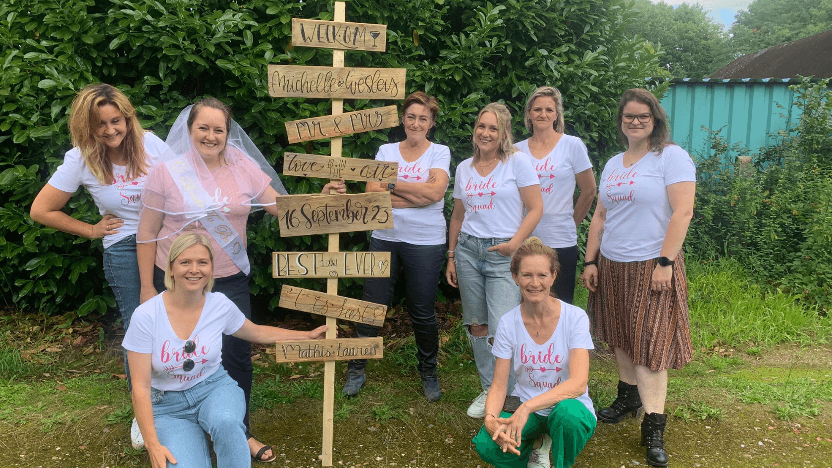 Bacheloretteparty Handletteren - Foto