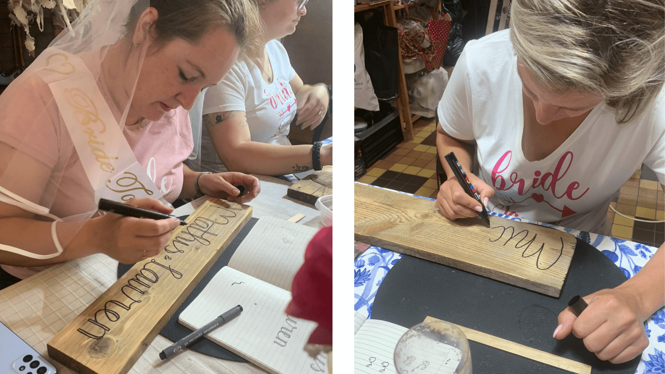 Bacheloretteparty Handletteren - Foto