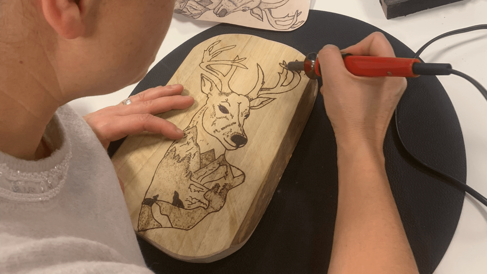 Pyrografie voor groepen (houtbranden)