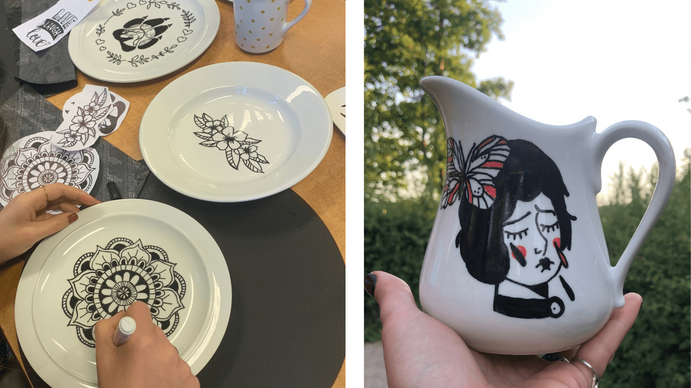 Workshop Creatief Servies voor groepen - Foto