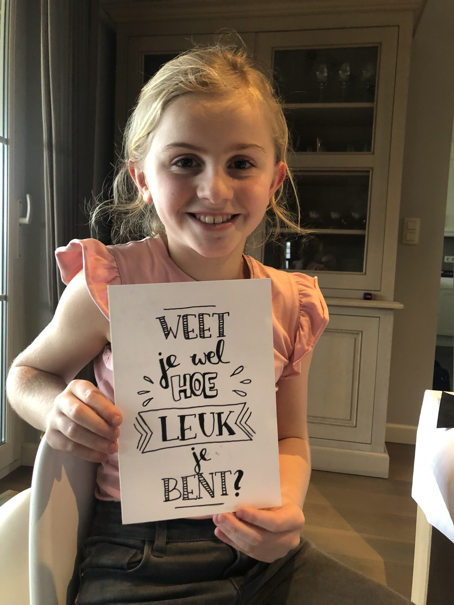 Handletter-party voor kinderen ♥ workshop - Foto