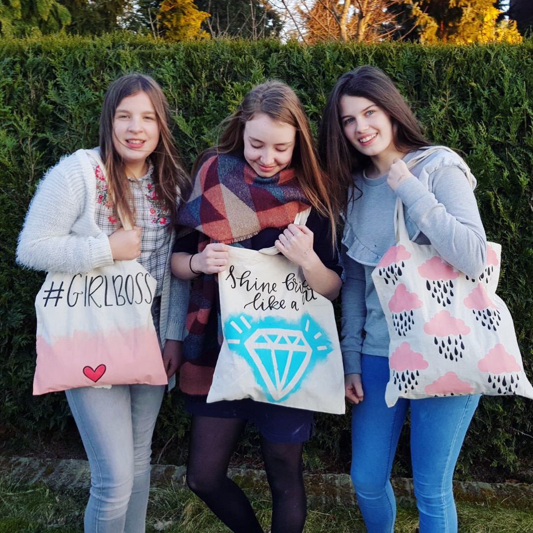 Totebag-party voor kinderen ♥ workshop
