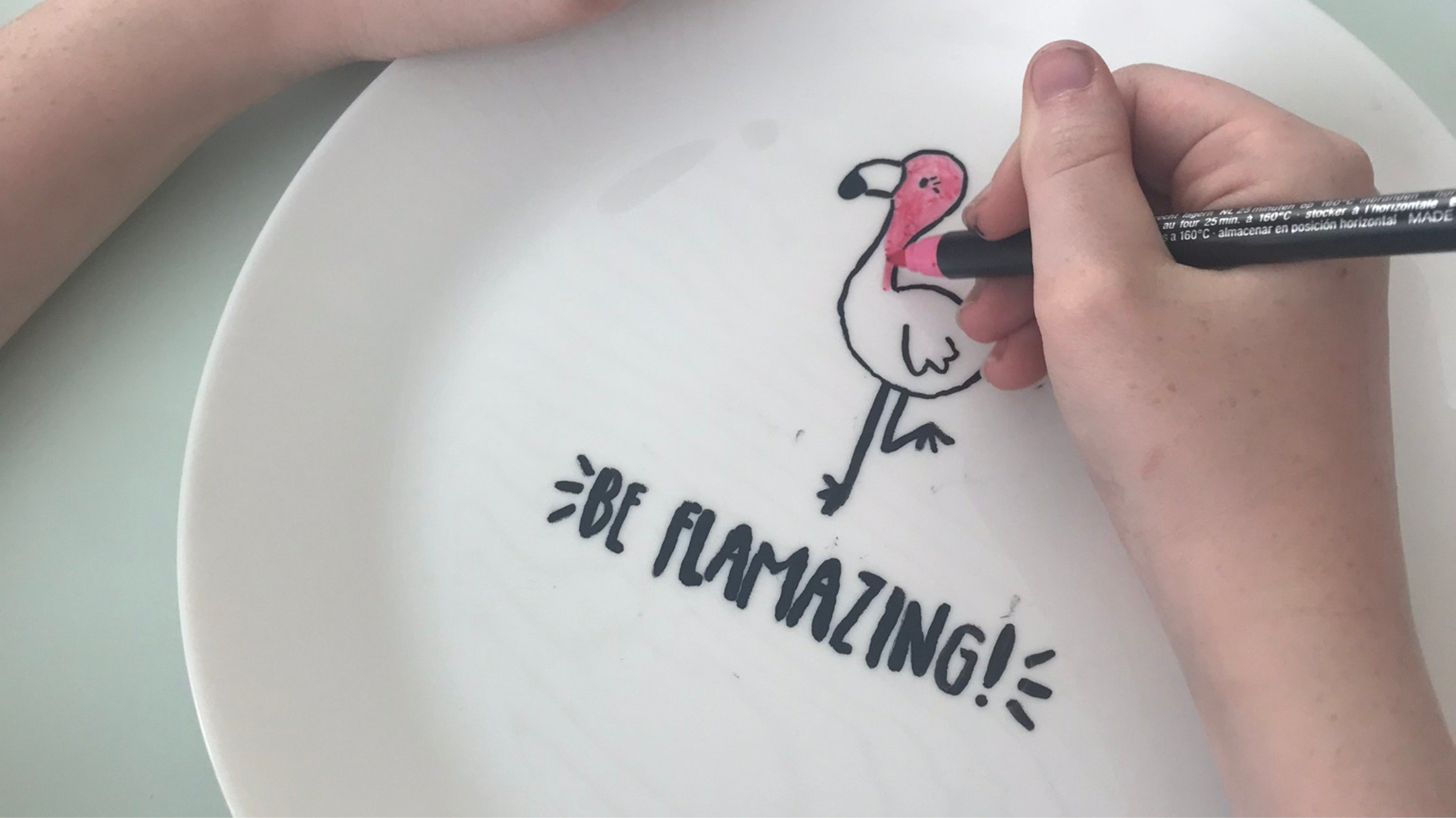 Porselein-party voor kinderen ♥ Workshop - Foto