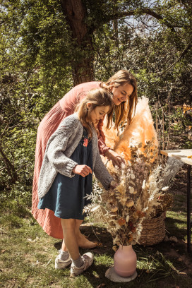 Workshop Droogbloemen kroon ouder-kind - apero time